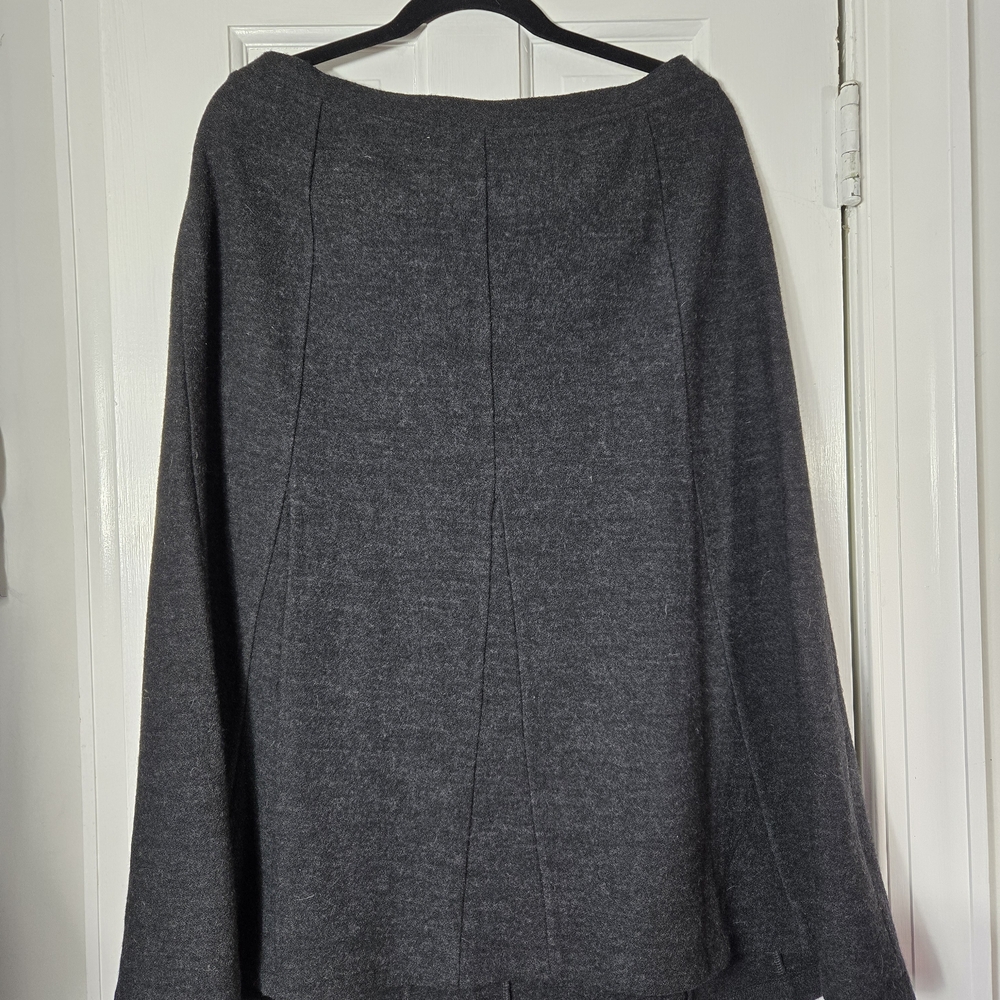 Eileen Fisher Black Knit Skirt